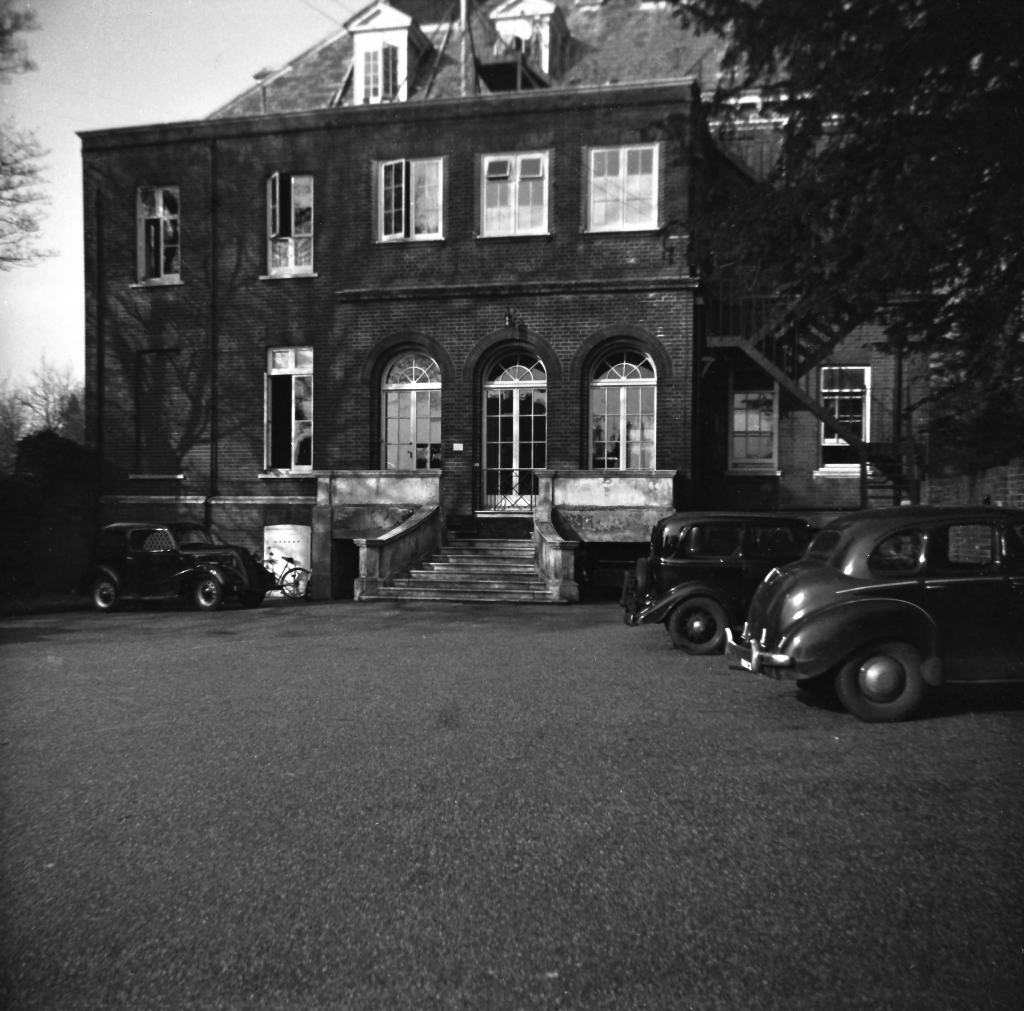 Exterior of Main Building, Tadworth Court hospital. 1957.